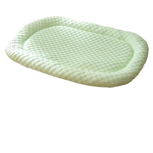 SWZEC Hundeliebling PetCool® Pro 2.0 - Sommerliches Premium Kühlendes Hundebett Gemütliches Hundebett (M,Grün 1) von SWZEC