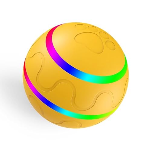 SWZEC Tier-Herzen - ActiveBall(Gelb,ohne Fernbedieung) von SWZEC