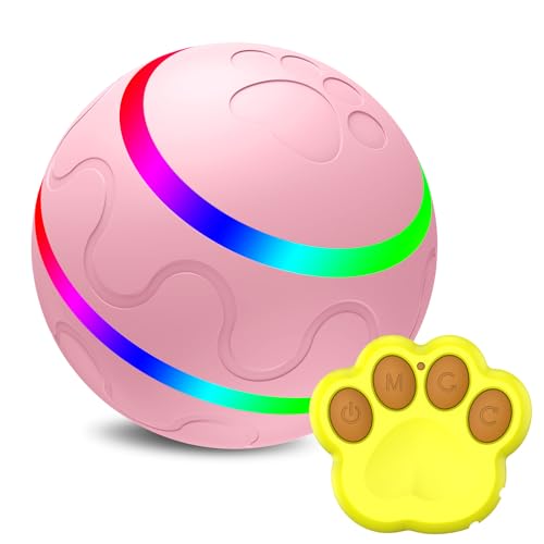 SWZEC Tier-Herzen - ActiveBall(Rosa,mit Fernbedienung) von SWZEC