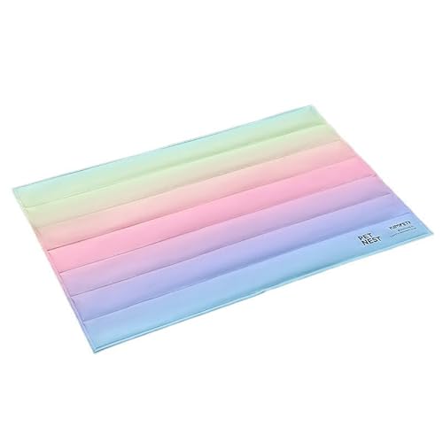 SWZEC Tierbedarf-Plus Regenbogenkühlmatte(XS) von SWZEC
