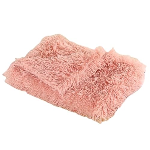 SWZEC Wahre Katzenliebe™ Fleece Katzendecke (M 78 * 54cm,Rosa) von SWZEC