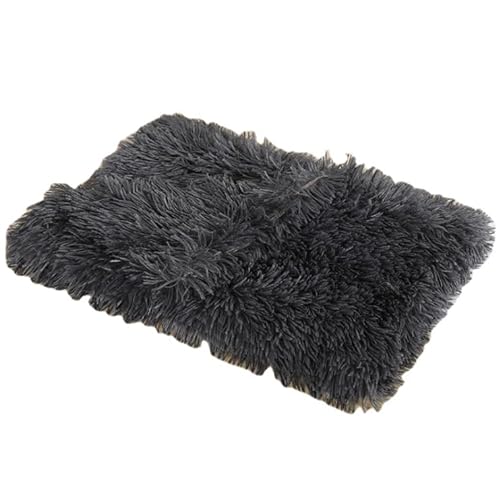 SWZEC Wahre Katzenliebe™ Fleece Katzendecke (XL 120 * 80cm,Anthrazitgrau) von SWZEC