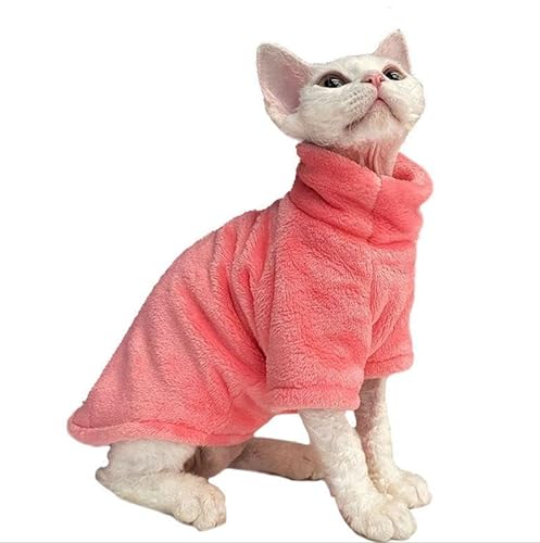 SWZEC Wahre Katzenliebe™ Fleece Pullover (2XL—(6—7KG),Rot) von SWZEC