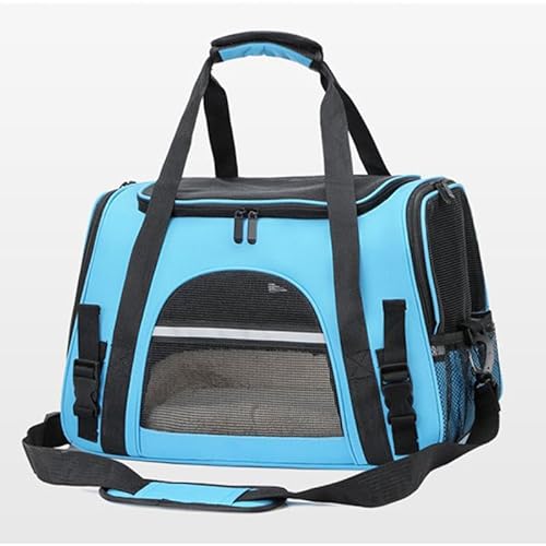 SWZEC Wahre Katzenliebe™ robuste Transporttasche für Katzen (normal,Blau) von SWZEC