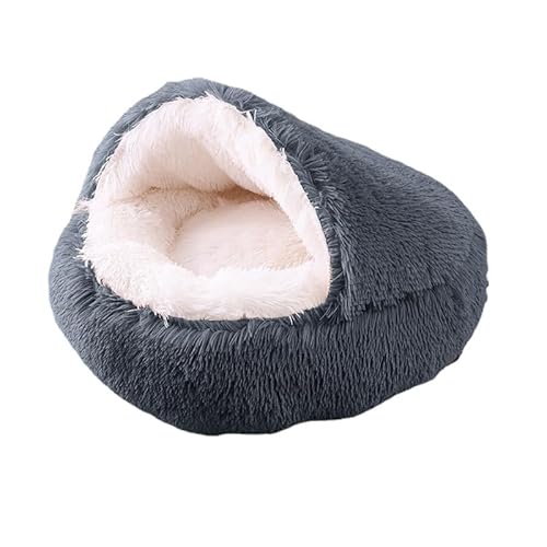 SWZEC dr Pfoten kuschelhöhle das traumbett für ultimativen Komfort (60cm,Grau2) von SWZEC