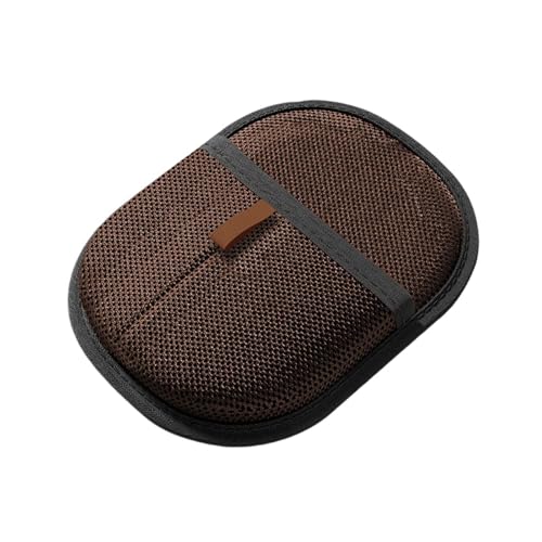 SXQCKJ Doppelseitige, Elektrostatische Fellpflegehandschuhe Für Katzen Und Hunde, Tierhaarentferner Für Kleidung, Sofa, Autositz(Dark Brown) von SXQCKJ