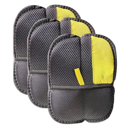 SXQCKJ Upgrade Elektrostatische Pflegehandschuhe Waschbare Handschuhe zur Haarentfernung für Kleidung, Sofa Autositz(3Pcs) von SXQCKJ
