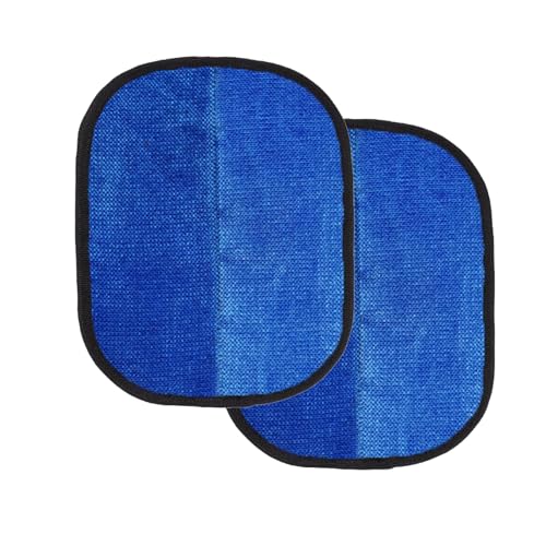 SXQCKJ Zweiseitige Pflegehandschuhe für Haustiere, Elektrostatische, Waschbare Handschuhe zur Haarentfernung für Sofa, Bettwäsche Möbel(Blue,2pcs) von SXQCKJ