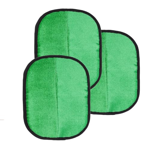 SXQCKJ Zweiseitige Pflegehandschuhe für Haustiere, Elektrostatische, Waschbare Handschuhe zur Haarentfernung für Sofa, Bettwäsche Möbel(Green,3pcs) von SXQCKJ