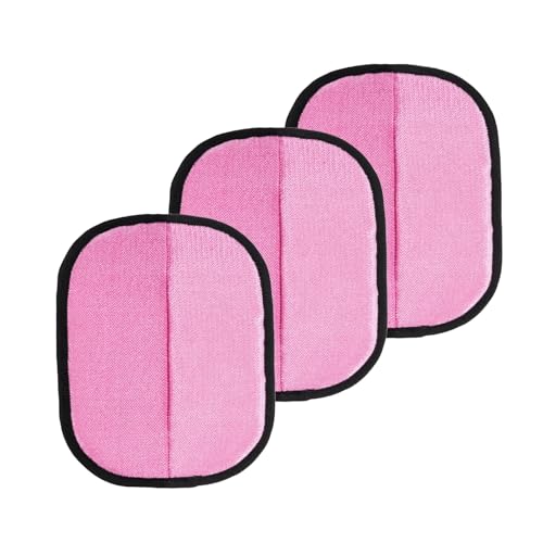 SXQCKJ Zweiseitige Pflegehandschuhe für Haustiere, Elektrostatische, Waschbare Handschuhe zur Haarentfernung für Sofa, Bettwäsche Möbel(Pink,3pcs) von SXQCKJ
