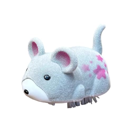 Realistisches Roboter-Hamsterspielzeug für Kätzchen, Katzen, automatische Bewegungsbewegungen, sichere Beflockung, Indoor-Spielstimulation, batteriebetrieben, Kleintierspielzeug von SXRQ