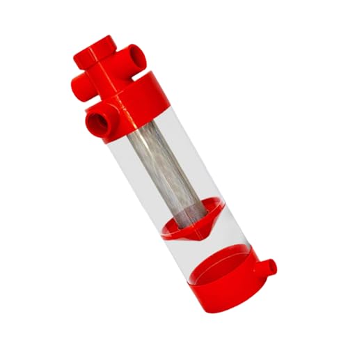 SXRQ Fischtanks Kot-Saugnapf, robuster ABS-Aquarium-Reiniger für Salzwasser, Teiche, Riffbecken und Paludarien, Aquariumfilter zur Mülltrennung von SXRQ