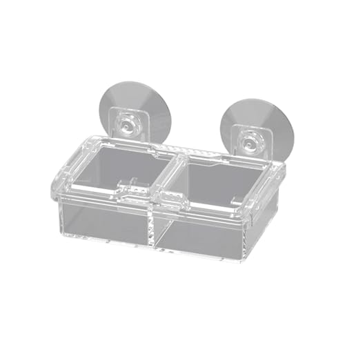 SXRQ Saugnapf Reptilien Feeder Fütterung Futter Wasser Napf Ausbruchsicher Verme Dish Eidechsen Schalen Saugnapf von SXRQ