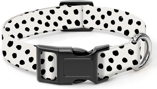 SXboxing Hundehalsband, niedliches Hundehalsband für kleine, mittelgroße und große Hunde, personalisierbar, verstellbar, weiche Haustier-Halsbänder mit Schnellverschluss-Schnalle zum Spazierengehen, von SXboxing