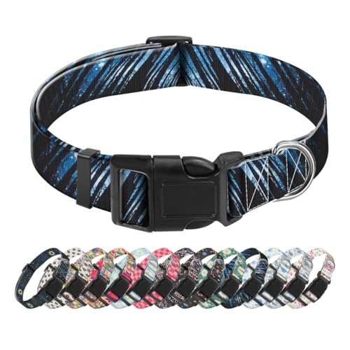 SXboxing Hundehalsband, niedliches Hundehalsband für kleine, mittelgroße und große Hunde, personalisierbar, weich, mit Schnellverschluss-Schnalle zum Spazierengehen, Laufen, Luxus-Galaxie-Wald, Größe SXboxing Hundehalsband, niedliches Hundehalsband für kleine, mittelgroße und große Hunde, personalisierbar, weich, mit Schnellverschluss-Schnalle zum Spazierengehen, Laufen, Luxus-Galaxie-Wald, Größe von SXboxing