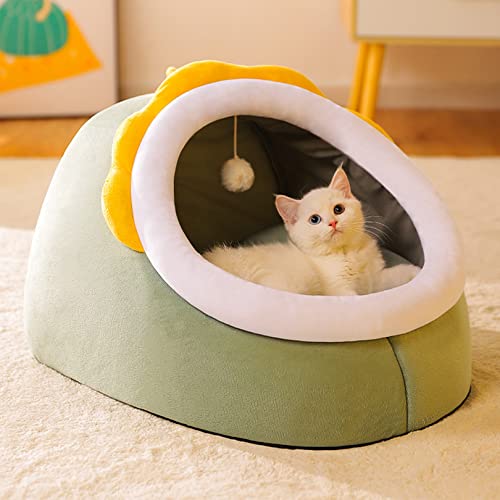 Indoor Katze Katze Bett-Katze Höhle Bett Katze Haus Katze Zelt abnehmbar waschbar Matte weich warm Kätzchen Bett Haustier Bett und Möbel von SYCARPET