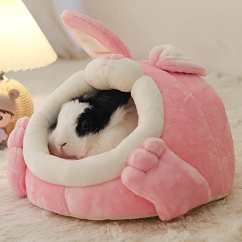 Kaninchen-förmige Katze Bett Indoor Katze, weich gewaschen Katze Zwinger Möbel Kätzchen Zelt Loch, niedliche Haustier Bett Kätzchen Welpen Kaninchen-förmige Katze Bett Indoor Katze, weich gewaschen Katze Zwinger Möbel Kätzchen Zelt Loch, niedliche Haustier Bett Kätzchen Welpen von SYCARPET