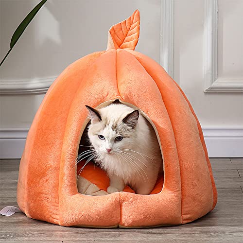 Katzenbett für Indoor-Katzen, maschinenwaschbares Katzenbett für Indoor-Katzen oder Welpen, Welpen, Kätzchen, Kaninchen, Rutschfester und wasserdichter Boden Katzenbett für Indoor-Katzen, maschinenwaschbares Katzenbett für Indoor-Katzen oder Welpen, Welpen, Kätzchen, Kaninchen, Rutschfester und wasserdichter Boden von SYCARPET