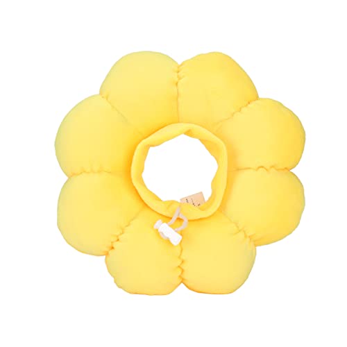 Haustier-Cone-Halsband, Sonnenblumen Form, die Operations halsbänder justieren, Katzen-Cone-Halsband Haustier-Cones für Katzen kätzchen, Kleiner Hund (SYH&AQYE5eVW-11) von SYH&AQYE