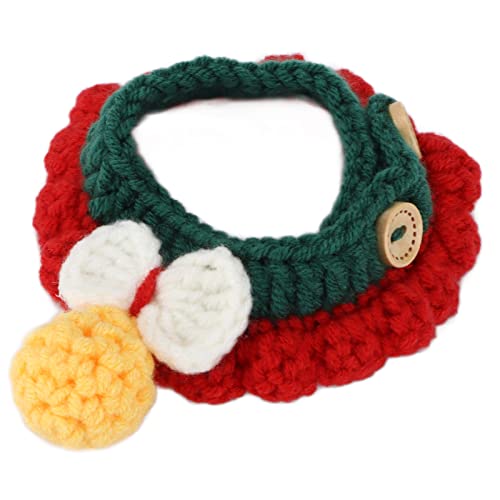 SYH&AQYE Haustier-Wollhalsband, Enten-Dekoration, Entenhalsband, verstellbar, weich und bequem, Enten-Gänse-Halsband-Zubehör für Weihnachten, Halloween, Geburtstag, Geflügel(XS) von SYH&AQYE
