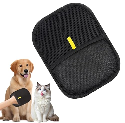 SYH&AQYE 4-teilige Tierhaarentfernungshandschuhe, 2025 verbesserte elektrostatische Tierhaarentfernungshandschuhe, wiederverwendbares Katzen- und Hundehaarentfernungswerkzeug for Couch, Möbel von SYH&AQYE