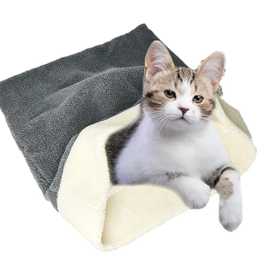 SYH&AQYE Kuscheliger Plüsch-Katzenschlafsack, Katzenbett-Höhlenschlafsack, Haustiermatte, selbstwärmender Polstersack for Katzen und kleine Hunde SYH&AQYE Kuscheliger Plüsch-Katzenschlafsack, Katzenbett-Höhlenschlafsack, Haustiermatte, selbstwärmender Polstersack for Katzen und kleine Hunde von SYH&AQYE