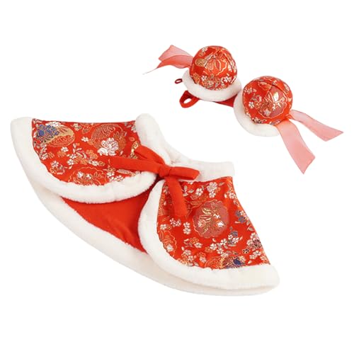 SYJHHWGS Bequemes Haustier Bekleidungsset Haltbarkeit Luxuriöse Hundeumhänge Urlaubs Haustierkostüm Für Silvester Und Festivals SYJHHWGS Bequemes Haustier Bekleidungsset Haltbarkeit Luxuriöse Hundeumhänge Urlaubs Haustierkostüm Für Silvester Und Festivals von SYJHHWGS