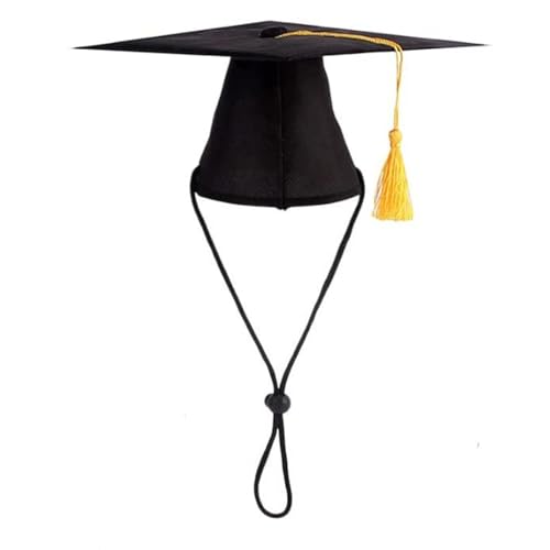SYJHHWGS Graduierungspartykappen Für Katzen Hundeparty Kostümhut Anpassung PET POSABLE Bachelor Hat Rollenplaying Caps von SYJHHWGS