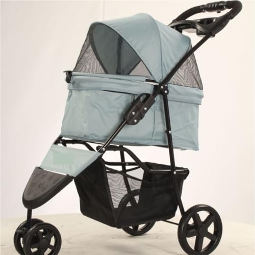 SYLGXH Hunde Kinderwagen Haustier-Kinderwagen, Leicht, Zusammenklappbar, for Hunde Und Katzen, Universeller Kinderwagen, Tragbarer Haustier-Kinderwagen for Den Außenbereich Katzen Kinderwagen SYLGXH Hunde Kinderwagen Haustier-Kinderwagen, Leicht, Zusammenklappbar, for Hunde Und Katzen, Universeller Kinderwagen, Tragbarer Haustier-Kinderwagen for Den Außenbereich Katzen Kinderwagen von SYLGXH
