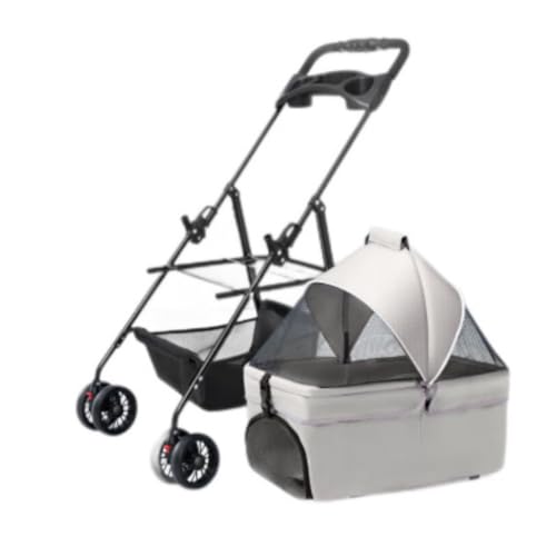 Hunde Kinderwagen Haustier-Kinderwagen, vierrädriger Haustier-Kinderwagen, zusammenklappbarer Haustier-Kinderwagen, Leichter Haustier-Kinderwagen, Outdoor-Haustier-Kinderwagen Katzen Kinderwagen(G,S) Hunde Kinderwagen Haustier-Kinderwagen, vierrädriger Haustier-Kinderwagen, zusammenklappbarer Haustier-Kinderwagen, Leichter Haustier-Kinderwagen, Outdoor-Haustier-Kinderwagen Katzen Kinderwagen(G,S) von SYLGXH