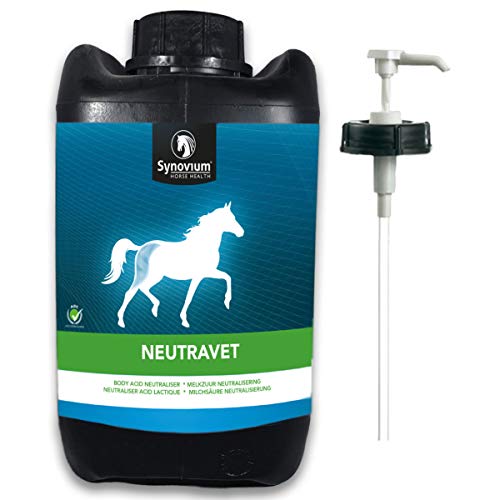 Neutravet ist ein Nahrungsergänzungsmittel für Ihr Pferd (neutralisiert Milchsäure nach dem Training und hilft, im Falle einer Versauerung einen Puffer mit Zitronensäuremetaboliten aufzubauen.) von SYNOVIUM