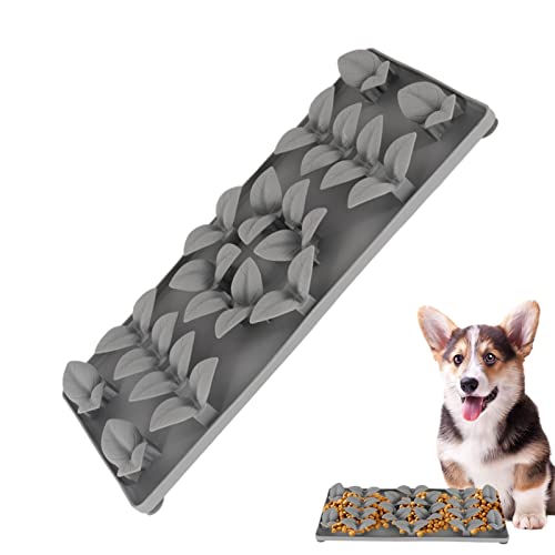 SYNYEY Hundeboden-Futtermatte – Hundebutter-Leckpads mit Saugnäpfen | Haustierfutter-Barrieren für drinnen und draußen von SYNYEY
