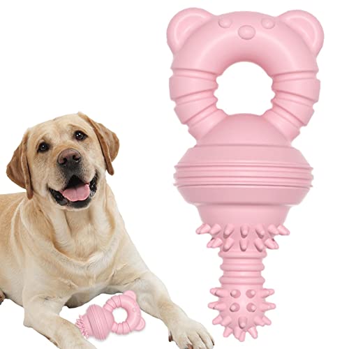 SYNYEY Hundekauspielzeug für Welpen - Saubere Zähne Gummi Schnuller Kauspielzeug,Zahnreinigung und Zahnfleischmassage Robustes Hundespielzeug für kleine und mittelgroße Hunde von SYNYEY