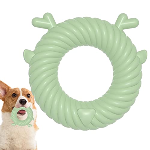 SYNYEY Kauspielzeug für Hunde | Hirschförmiger runder Kaustab Hundespielzeug - Zahnreinigung und Zahnfleischmassage Robustes Hundespielzeug für kleine und mittelgroße Hunde von SYNYEY