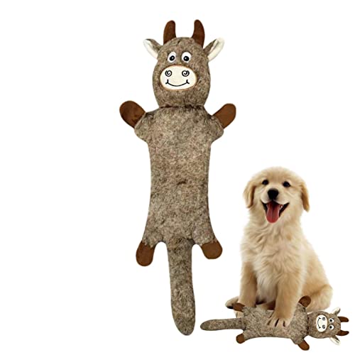 SYNYEY Plüsch-Welpen-Spielzeug,Quietschspielzeug für Hunde | Animals Hunde-Plüschtier, Beißspielzeug für Haustiere, Kauspielzeug für mittelgroße und kleine Hunde von SYNYEY