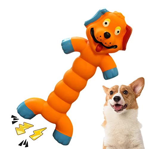 SYNYEY Quietschspielzeug aus Gummi für Hunde,Hund Kauspielzeug Grunzen Sound Play - Latex-Grunzen-Hundespielzeug zur Linderung von Angstzuständen für Hunde-Welpen-Kauspielzeug, niedliches von SYNYEY