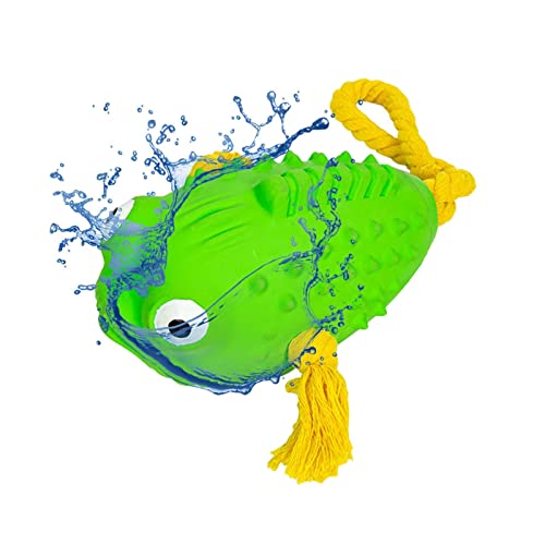 SYNYEY Welpen Zahnen Kauspielzeug - Quietschendes Kauspielzeug für Welpen - Clownfish Shape Tough Welpenzahnreinigungsspielzeug für saubere Zähne Backenzähne von SYNYEY