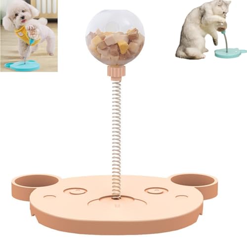 SYRMMM 2 Stück Schaukel-Snack-Spielzeug für Katzen und Hunde, Hundefutterbälle, Lernspielzeug für Hunde, Katzenfutterbälle, Hundesnack-Bälle, fördern gesunde Essgewohnheiten und geistige Anregung. SYRMMM 2 Stück Schaukel-Snack-Spielzeug für Katzen und Hunde, Hundefutterbälle, Lernspielzeug für Hunde, Katzenfutterbälle, Hundesnack-Bälle, fördern gesunde Essgewohnheiten und geistige Anregung. von SYRMMM