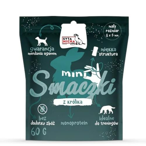 Hundesnack SYTA MICHA Kaninchen, 60 g, Marke: SYTA MICHA - EAN: 5905108734329 Hundesnack SYTA MICHA Kaninchen, 60 g, Marke: SYTA MICHA - EAN: 5905108734329 von SYTA MICHA