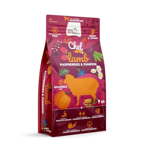 SYTA MICHA Chef Puppy Brombeere Lamm, Kürbis, 9 kg SYTA MICHA Chef Puppy Brombeere Lamm, Kürbis, 9 kg von SYTA MICHA