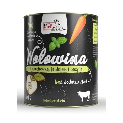 SYTA MICHA Nassfutter Rindfleisch 800 g SYTA MICHA Nassfutter Rindfleisch 800 g von SYTA MICHA