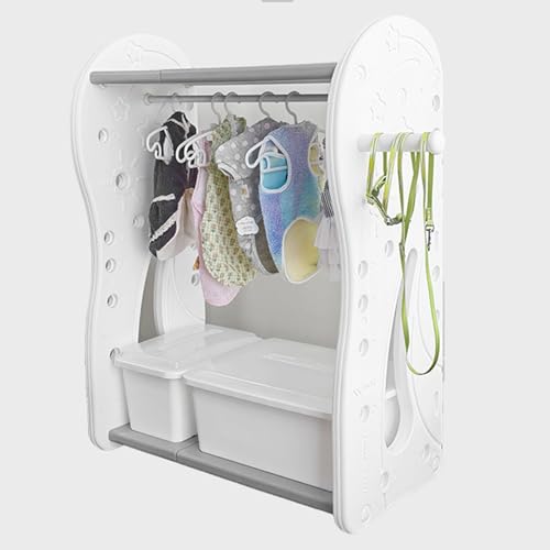 Haustiergarderobe Offener Kleiderschrank Kleidungsständer Mit Aufbewahrungsbox Haustier Schrank Organizer Für Katze Kitty Puppy Dog Haustier Armoire Kleiderkleidung Rack ( Size : 77*40*103cm/30*15*40i Haustiergarderobe Offener Kleiderschrank Kleidungsständer Mit Aufbewahrungsbox Haustier Schrank Organizer Für Katze Kitty Puppy Dog Haustier Armoire Kleiderkleidung Rack ( Size : 77*40*103cm/30*15*40i von SYUFRE