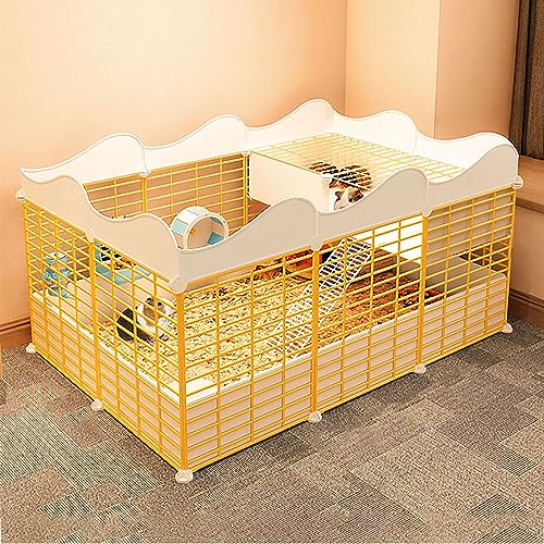Haustier-Laufstall, DIY Kleintier-Haustier-Laufstall, Meerschweinchen-Laufstall, Hamster-Laufstall, tragbarer Metalldraht-Hofzaun für den Innen- und Außenbereich, für Kaninchen, Meerschweinc Haustier-Laufstall, DIY Kleintier-Haustier-Laufstall, Meerschweinchen-Laufstall, Hamster-Laufstall, tragbarer Metalldraht-Hofzaun für den Innen- und Außenbereich, für Kaninchen, Meerschweinc von SZITW