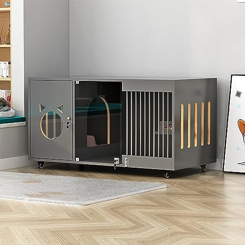 Katzenhaus aus Holz, Katzengehege aus Holz für den Innenbereich mit Rädern, Katzenvilla, geschlossene Katzenwohnung für Katzen und Kätzchen, geeignet für die Tierhandlung zu Hause, Katzenkre Katzenhaus aus Holz, Katzengehege aus Holz für den Innenbereich mit Rädern, Katzenvilla, geschlossene Katzenwohnung für Katzen und Kätzchen, geeignet für die Tierhandlung zu Hause, Katzenkre von SZITW