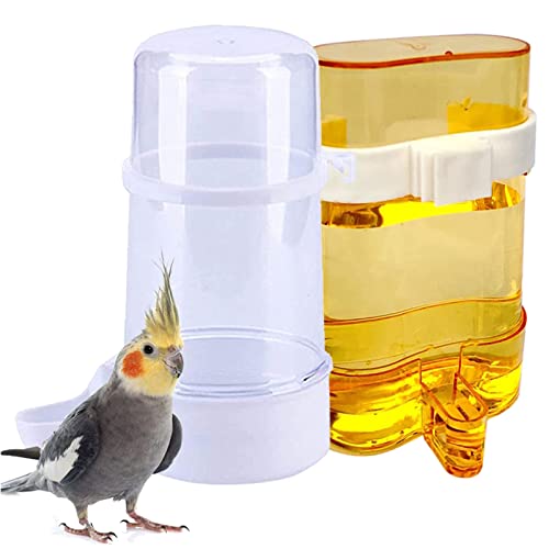 2 Stücke Birds Wasserspender Kunststoff Vögel Automatischer Wasserspender Futterspender Vogel Wasserspender für Kleine und Mittlere Vögel Wie Papageien, Paarvögel, Tauben Und Stare 220ml/415ml 2 Stücke Birds Wasserspender Kunststoff Vögel Automatischer Wasserspender Futterspender Vogel Wasserspender für Kleine und Mittlere Vögel Wie Papageien, Paarvögel, Tauben Und Stare 220ml/415ml von SZQIUNUBI