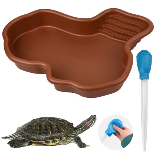 Reptilien Badebecken Große Wasserschale Reptilien Badebecken für Schildkröten Groß mit Einem Manuellen Wasserabsorber für Reptilien Wie Schildkröten, Eidechsen, Schlangen Usw. Reptilien Badebecken Große Wasserschale Reptilien Badebecken für Schildkröten Groß mit Einem Manuellen Wasserabsorber für Reptilien Wie Schildkröten, Eidechsen, Schlangen Usw. von SZQIUNUBI