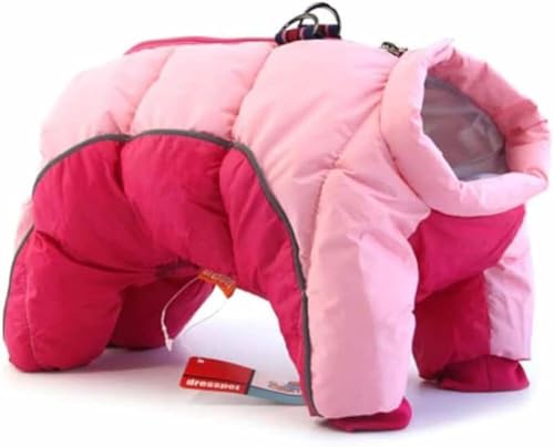 Gepolsterte Hundejacke für den Winter, Abdeckung mit 4 Beinen, warme Jacke, wasserdichter Hundemantel, Haustiere für drinnen und draußen, Kleidung für kleine, mittelgroße und große Hunde (Rosa, XL) Gepolsterte Hundejacke für den Winter, Abdeckung mit 4 Beinen, warme Jacke, wasserdichter Hundemantel, Haustiere für drinnen und draußen, Kleidung für kleine, mittelgroße und große Hunde (Rosa, XL) von SZSXYBZ