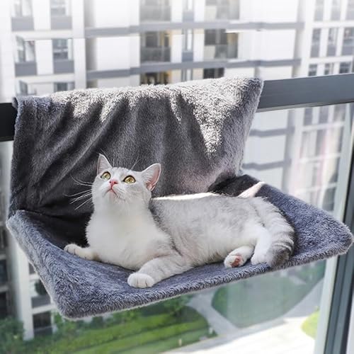 SZSXYBZ 1 x großes Heizkörperbett für Katzen – warmes, gemütliches Katzenbett zum Aufhängen, Hängematte für Heizkörper mit starkem, langlebigem Metallrahmen und bequemem Fleece-Bezug, Heizbett für den SZSXYBZ 1 x großes Heizkörperbett für Katzen – warmes, gemütliches Katzenbett zum Aufhängen, Hängematte für Heizkörper mit starkem, langlebigem Metallrahmen und bequemem Fleece-Bezug, Heizbett für den von SZSXYBZ
