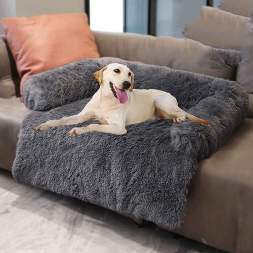 SZSXYBZ Bequemer Bezug für Katzen und Hunde, rutschfest, gepolstert, maschinenwaschbar, Sofaschutz/Bettdecke/Überwurf, 76 x 76 x 16 cm, Haustier-Couch-Matte, Möbelschutz, beruhigendes Hundekissen SZSXYBZ Bequemer Bezug für Katzen und Hunde, rutschfest, gepolstert, maschinenwaschbar, Sofaschutz/Bettdecke/Überwurf, 76 x 76 x 16 cm, Haustier-Couch-Matte, Möbelschutz, beruhigendes Hundekissen von SZSXYBZ