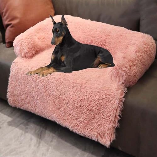 SZSXYBZ Hundesofa, orthopädisch, weiches Plüsch, beruhigendes Hundekissen, luxuriöse Entlastung, verbesserter Schlaf, ultra-Pad, Decke, Bett für große, mittelgroße Hunde, waschbar, abnehmbar, SZSXYBZ Hundesofa, orthopädisch, weiches Plüsch, beruhigendes Hundekissen, luxuriöse Entlastung, verbesserter Schlaf, ultra-Pad, Decke, Bett für große, mittelgroße Hunde, waschbar, abnehmbar, von SZSXYBZ